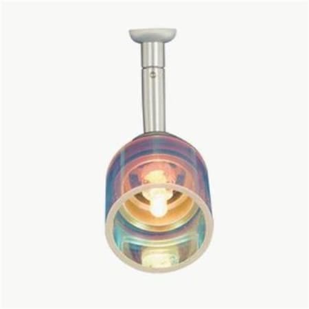 Jesco Quick Adapt Low Voltage Spot Light- 6 In. Stem- Satin Nickel Finish QAS146X6-SN